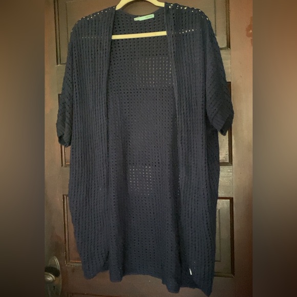 Maurices Other - Navy blue knit coverup or cardigan